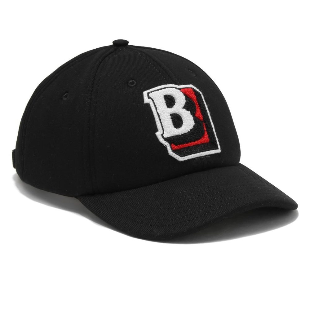 Burberry Cap Hat Patch Black Red - image 1